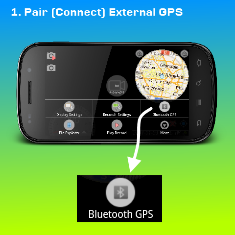 Pair and Connect External GPS
