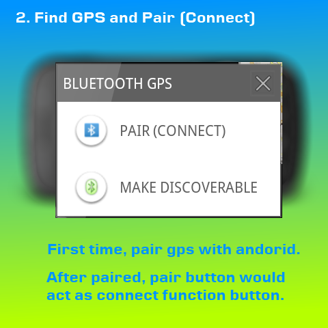 Connect Paired GPS