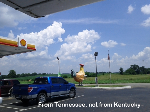 Tennessee and Kentucky