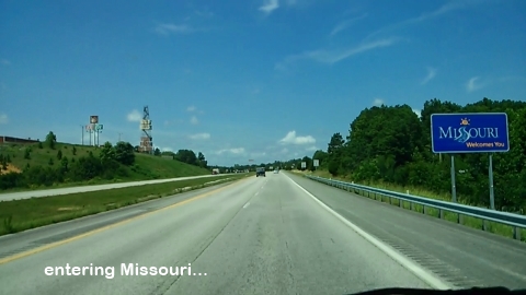 Tennessee, Arkansas, Missouri