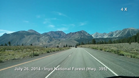 Yosemite National Park, Inyo National Park