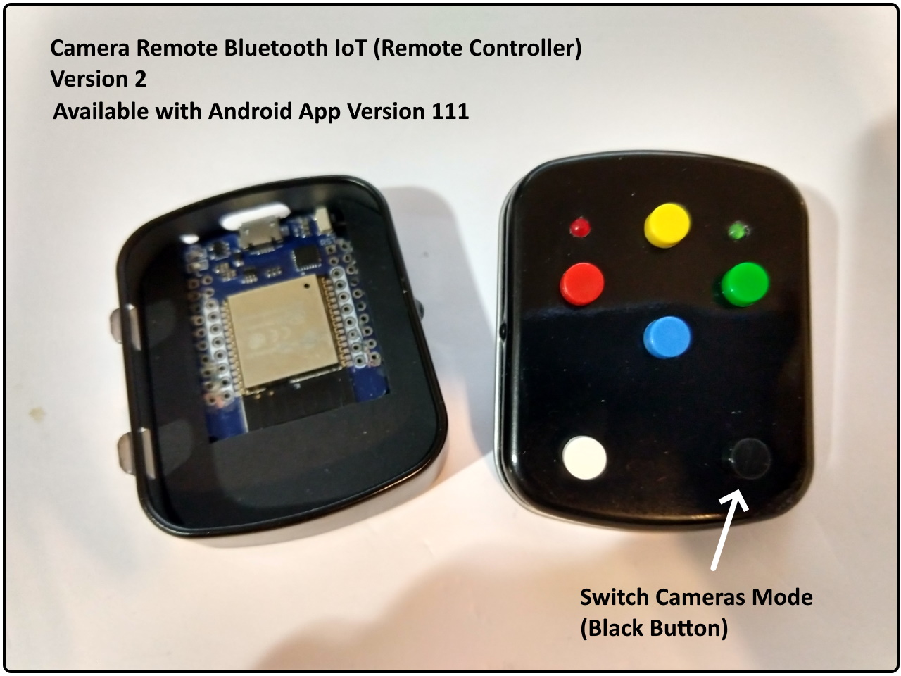 camera remote bluetooth iot