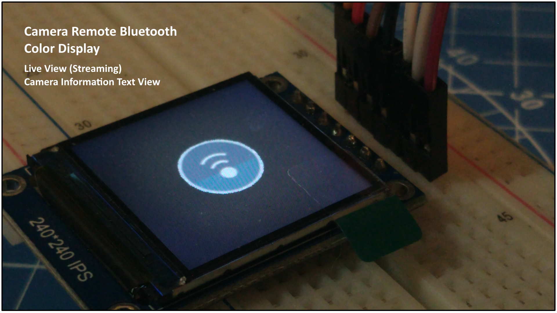 camera remote bluetooth iot